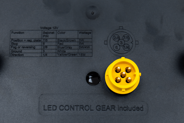 Πίσω φως FRISTOM FT-270 LED CANBUS 6 λειτουργίες αριστερά