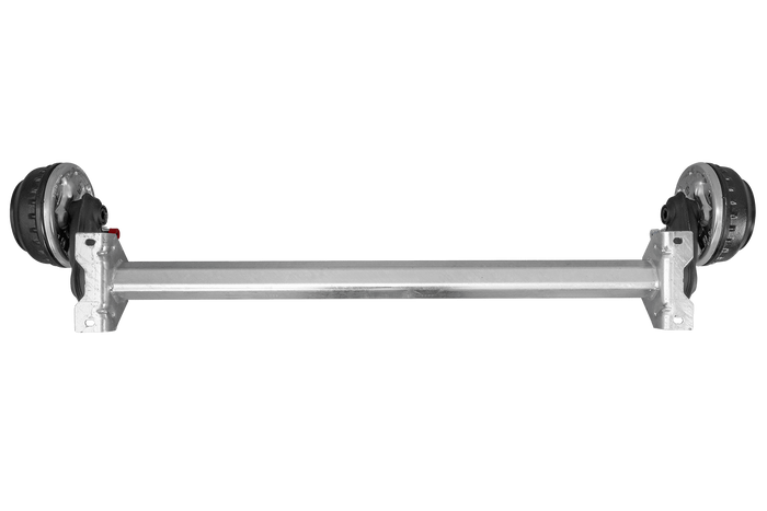 AL-KO COMPACT άξονας φρένων για ρυμουλκούμενο / ρυμουλκούμενο 1000kg 1180mm 1560mm 4x100