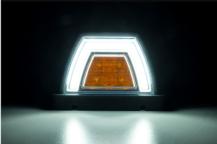 HORPOL LZD 3088 μπροστινό φωτιστικό LED 2 λειτουργιών γενικής χρήσης