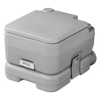 ProPlus 370415CR Φορητή Τουαλέτα Κάμπινγκ Γκρι 10L/10L