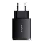 Φορτιστής τοίχου BASEUS Compact 2xUSB-A, USB-C