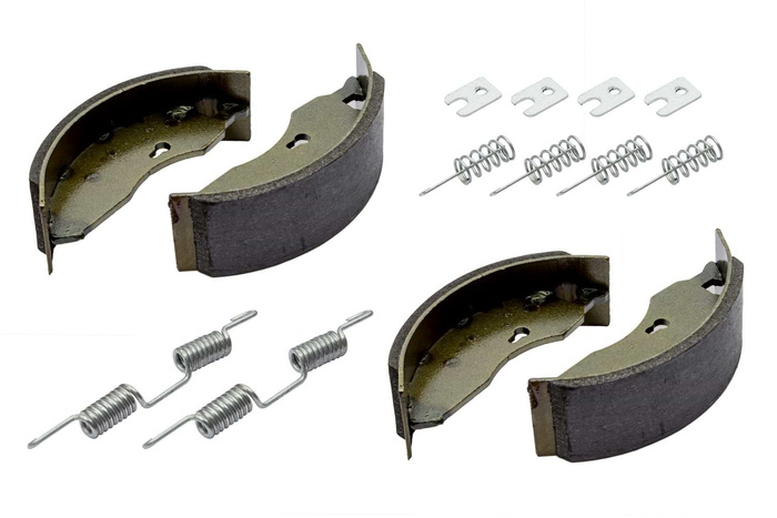 Παπούτσια φρένων για άξονα AL-KO 160x40 με σετ ελατηρίων UNITRAILER