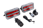 TT Technology TT.12028B-DI Πίσω φώτα LED 3 λειτουργιών αριστερά+δεξιά, ασύρματα, μαγνητικά
