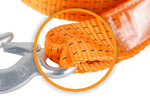 Σχοινί ρυμούλκησης με γάντζους Ιμάντας ρυμούλκησης HERMON 4,5m/50mm/5t πορτοκαλί