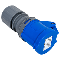 MANTES ηλεκτρική πρίζα 2P+Z, φορητή πρίζα 16A 230V με πτερύγιο