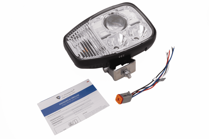TT Technology TT.16610-P Εμπρόσθιο φως LED 3 λειτουργιών 21xLED 4450lm δεξιά για JCB/Cat/Manitou/Volvo/Terex