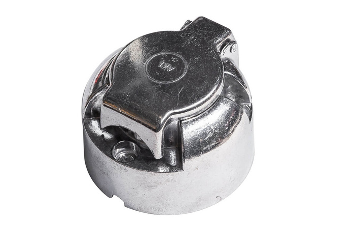 Πρίζα 7 ακροδεκτών UNITRAILER για κοτσαδόρο τρέιλερ, μεταλλική