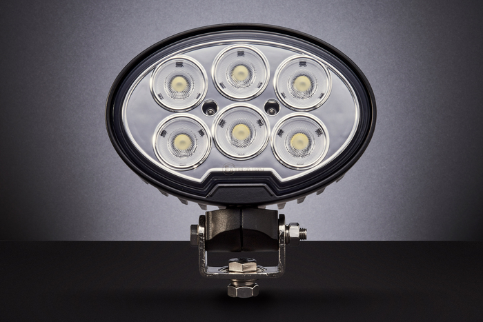 Λάμπα εργασίας LED ανακλαστήρας TT TECHNOLOGY ΜΑΥΡΟ TT.13359F 6xLED 4800lm οβάλ