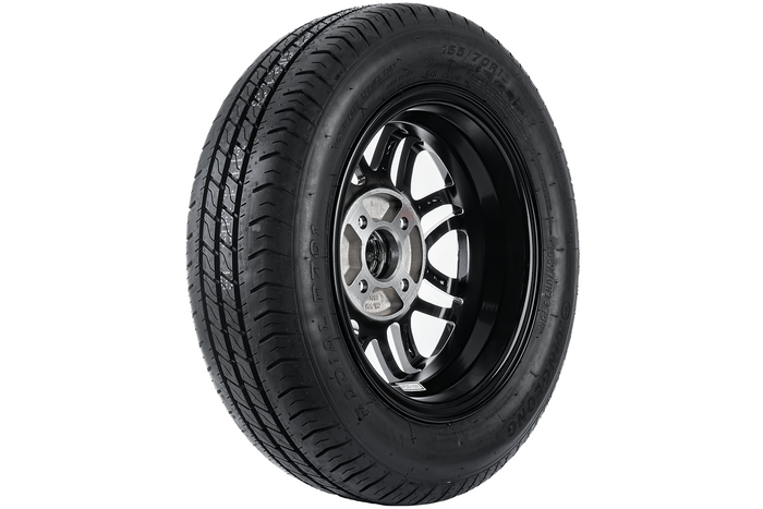 Τροχός τρέιλερ LINGLONG TIRE 155/70 R13 75N ALU UNITRAILER RIM 4Jx13" 4x100 ET:30