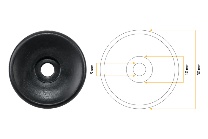 Πλευρικοί κύλινδροι ρυμούλκησης TULPLAST για την τοποθέτηση καλυμμάτων, διχτυών, μουσαμάδων, σετ 18 τεμαχίων