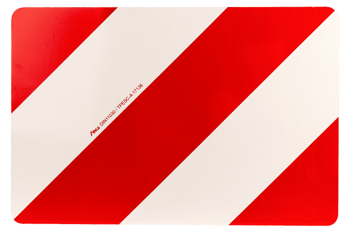 Προειδοποιητικές πινακίδες "ΥΠΕΡΜΕΓΕΘΕΣ" ΛΟΦΟΙ αριστερά+δεξιά