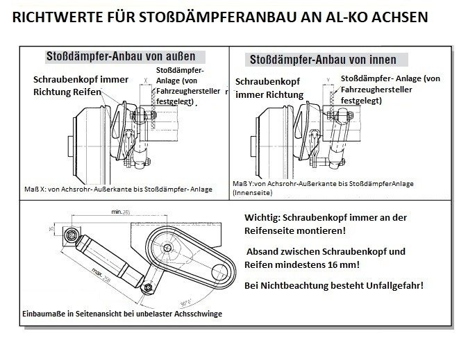 Στήριγμα αμορτισέρ AL-KO ένθετο αμορτισέρ