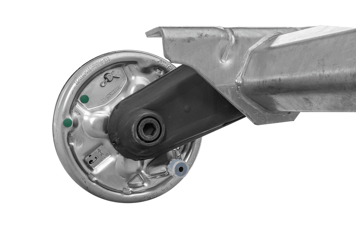 AL-KO COMPACT άξονας φρένων για ρυμουλκούμενο / ρυμουλκούμενο 1350kg 900mm 1300mm 5x112