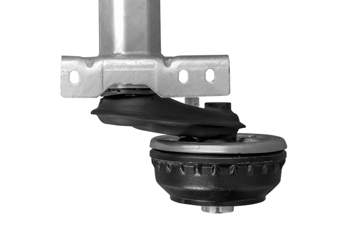 AL-KO COMPACT άξονας φρένων για ρυμουλκούμενο / ρυμουλκούμενο 1350kg 900mm 1300mm 5x112