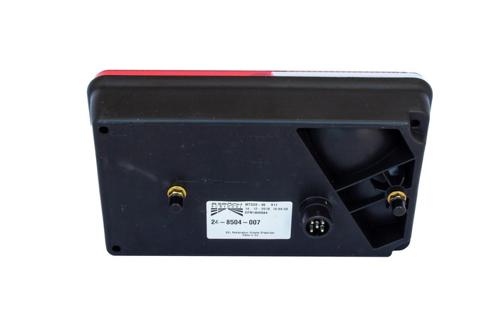 Πίσω φανός LED ASPÖCK Multipoint V, 6 λειτουργιών, αριστερά