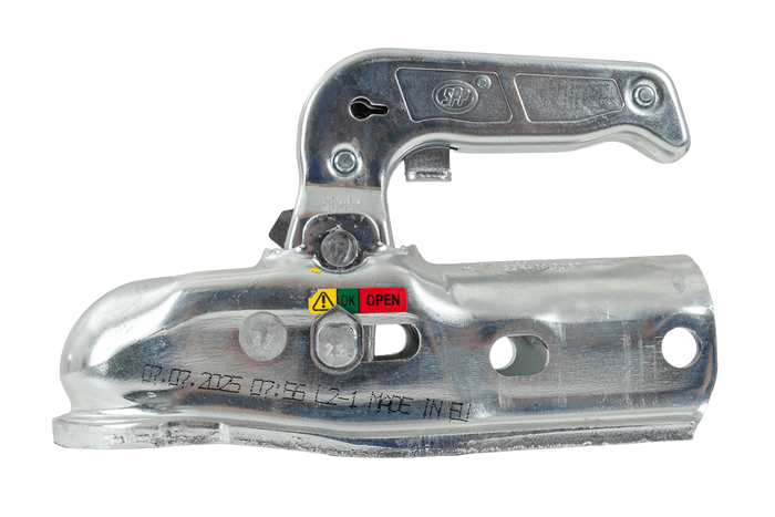 Ρυμουλκούμενο STEELPRESS BC-3000.1D-00-00 με σφαιρική ράβδο έλξης για ρυμουλκούμενο 3000kg με σωληνωτή ράβδο έλξης 50mm