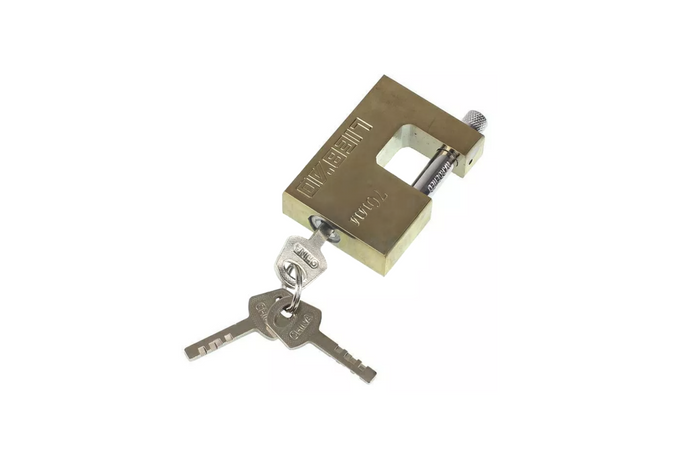 Λουκέτο ορείχαλκου 70mm HERMON, διάμετρος αυτιού 10mm