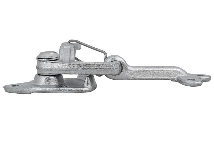 Αριστερό πλευρικό κοτσαδόρο με συνδετήρα WINTERHOFF WV 20-L + WVG 20-A, πλήρες κλείσιμο πλευράς τρέιλερ