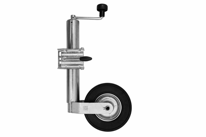 Τροχός τζόκεϊ με σφιγκτήρα WINTERHOFF ST60-255SB+KLE60 250kg 60mm 525-755mm