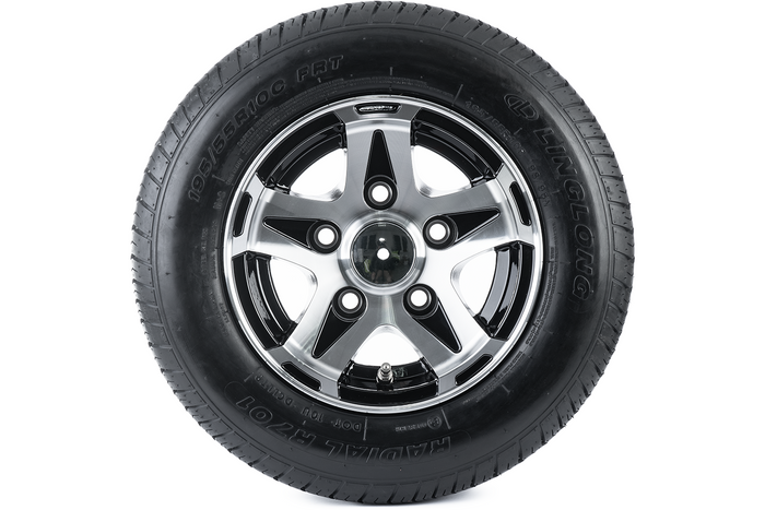 Ενισχυμένος τροχός για τρέιλερ LINGLONG TIRE 195/55 R10C 98/96N ALU UNITRAILER RIM 6Jx10" 5x112 ET:-4