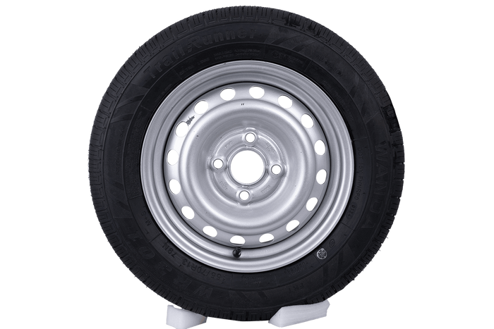 OUTLET Τροχός ρυμουλκούμενου ΕΛΑΣΤΙΚΟΥ WANDA 155/70 R13 79N RIM TRAILER TOP 4Jx13"H2 4x100 ET:30