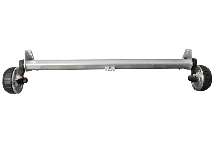 AL-KO COMPACT άξονας φρένων για ρυμουλκούμενο / ρυμουλκούμενο 1600kg 1500mm 1970mm 5x140