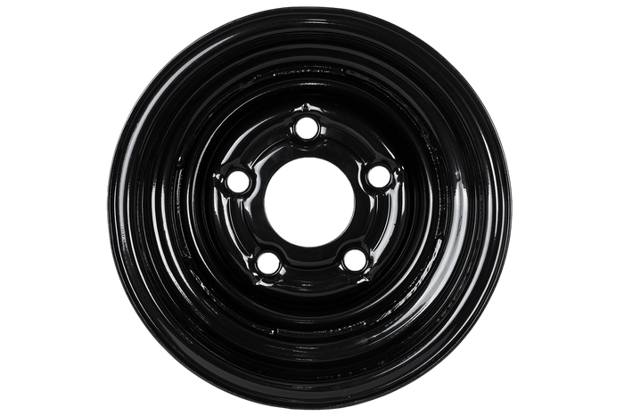 Ατσάλινο χείλος για τρέιλερ UNITRAILER μαύρο 6Jx10"H2 5x112 ET:-4