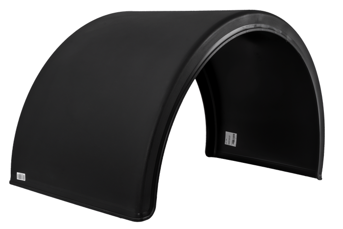 Διπλό φτερό για ρυμουλκούμενο 20-24,5" DOMAR DK1685, θόλος τροχού 1340/670mm