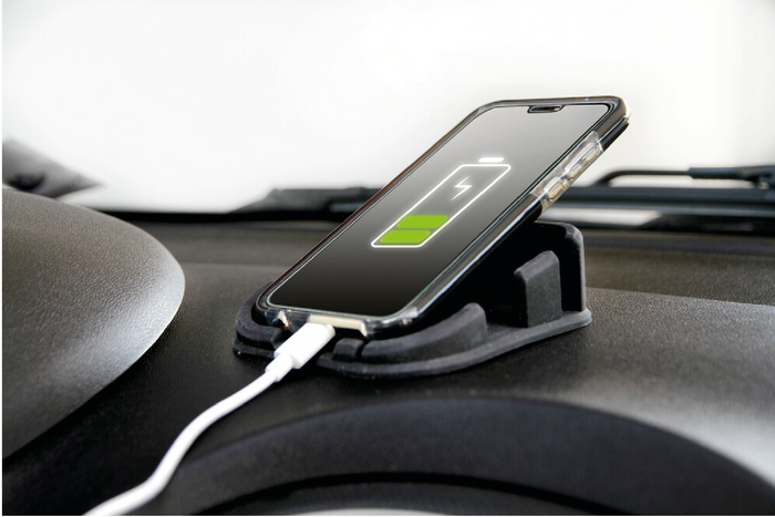 Χαλάκι τηλεφώνου LAMP Χαλάκι τηλεφώνου σιλικόνης για οργάνωση/θήκη αυτοκινήτου 110x110 χιλ.