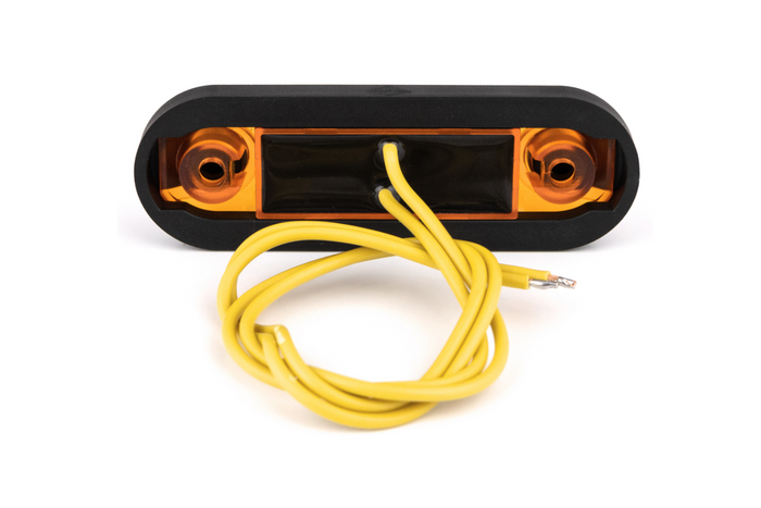 Πορτοκαλί φανός σήμανσης HORPOL LD 3211 LED λεπτός universal