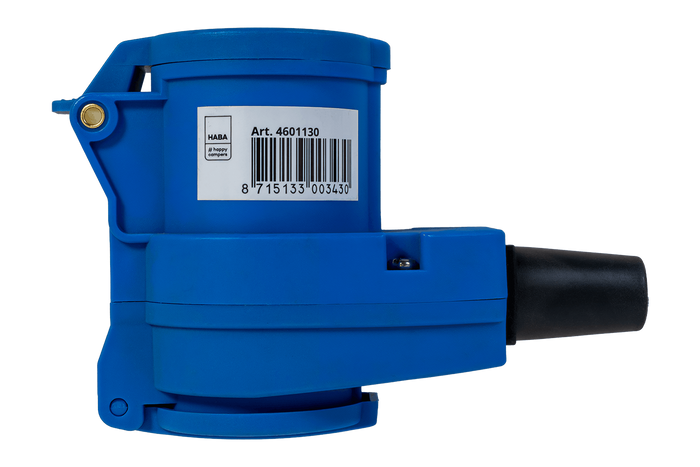 MANTES 2P+T γωνιακό βύσμα CEE με πρόσθετη πρίζα 16A 230V
