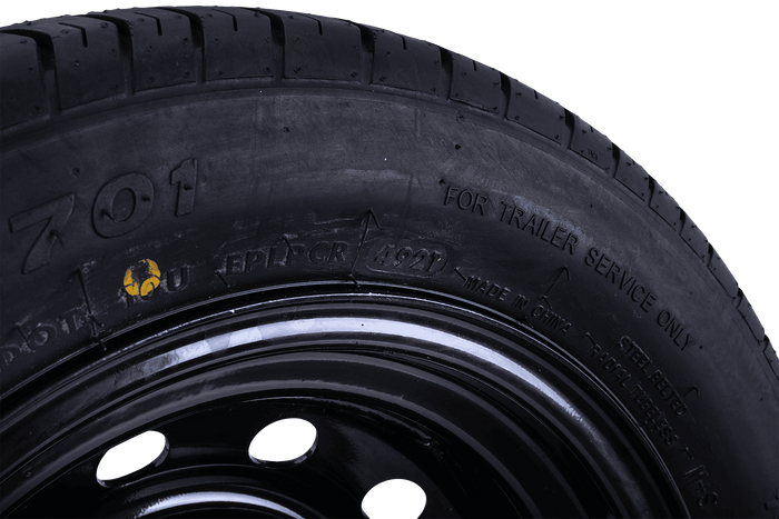 OUTLET Τροχός τρέιλερ ΕΛΑΣΤΙΚΟ LINGLONG 155/70 R13 75N RIM UNITRAILER μαύρο 4Jx13" 4x100 ET:30