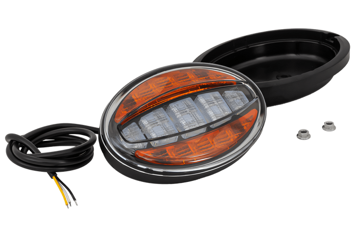 FRISTOM FT-356 LED γενική μπροστινή λάμπα με περίβλημα για χωνευτή τοποθέτηση