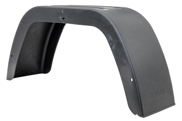 OUTLET Λασπωτήρας τρέιλερ 13-14" DOMAR D20112 επίπεδος θόλος τροχού 660/190mm