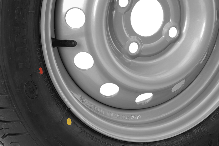 Πλήρης τροχός ΕΛΑΣΤΙΚΟ LINGLONG 165/70 R13 79N RIM UNITRAILER 4Jx13"H2 4x100 ET:30