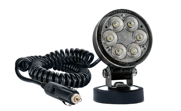 Ανακλαστήρας λάμπας εργασίας LED FRISTOM FT-364 6xLED 2500lm με μαγνητική βάση