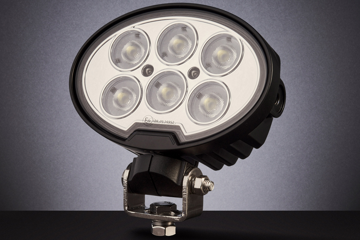 Λάμπα εργασίας LED ανακλαστήρας TT TECHNOLOGY ΜΑΥΡΟ TT.13359F 6xLED 4800lm οβάλ
