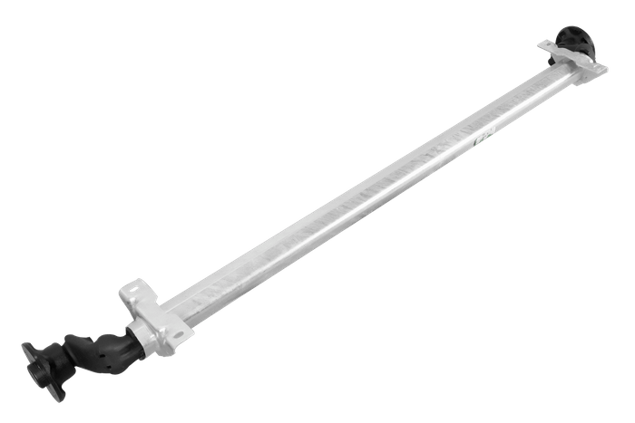 AL-KO OPTIMA άξονας χωρίς φρένο για ρυμουλκούμενο 750kg 1300mm 1730mm 4x100