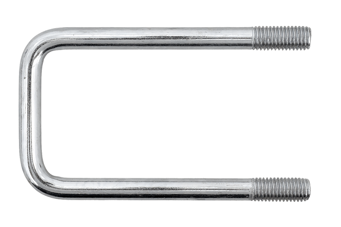 Τετράγωνο u-μπουλόνι M12 130/62/130