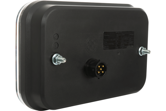 Σετ φώτων: Πίσω φώτα FRISTOM LED + πλευρικά φώτα σηματοδότησης LED HORPOL + καλωδίωση MANTES 5,2m 7PIN