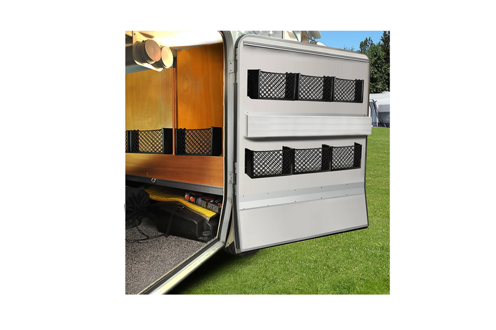 ProPlus 230072FR Πλαίσιο αποσκευών με δίχτυ, τσέπη 302x169x80mm