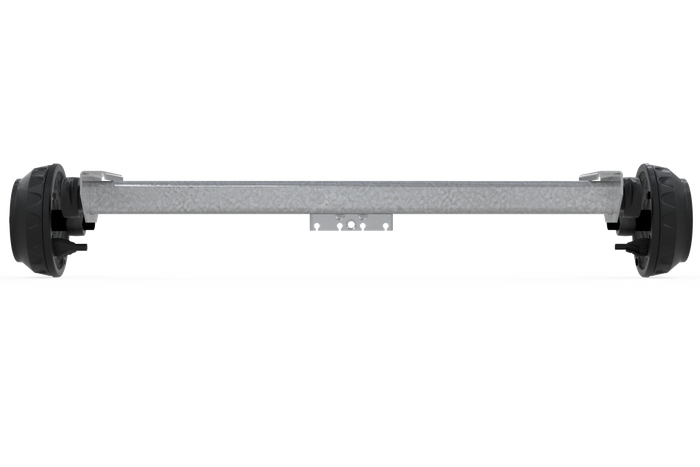 KNOTT VGB18MV άξονας φρένων για ρυμουλκούμενο / ρυμουλκούμενο 1800kg 1600mm 2070mm 5x112