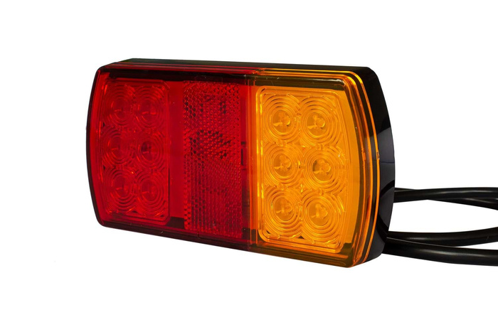 ASPÖCK 41-139 LED πίσω λάμπα, 4 καθολικές λειτουργίες