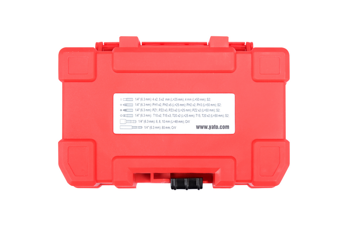 YATO YT-04616 Σετ κατσαβιδιών κρούσης 37 τεμαχίων