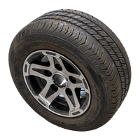 OUTLET Ενισχυμένος τροχός για τρέιλερ LINGLONG TIRE 195/55 R10C 98/96N ALU RIM UNITRAILER 6Jx10" 5x112 ET:-4