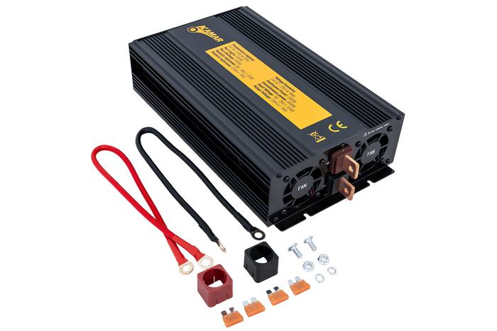 Μετατροπέας τάσης 24V/230V (2000/4000W) KAMAR E1931