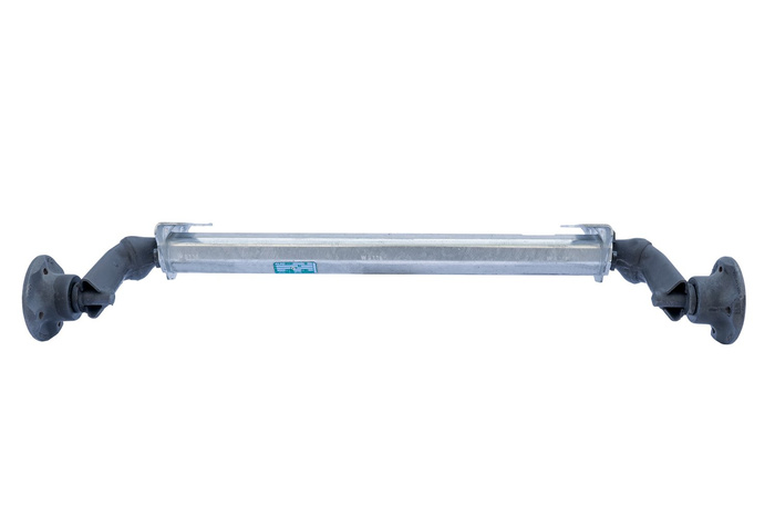 AL-KO OPTIMA άξονας χωρίς φρένο για ρυμουλκούμενο 750kg 700mm 1100mm 4x100