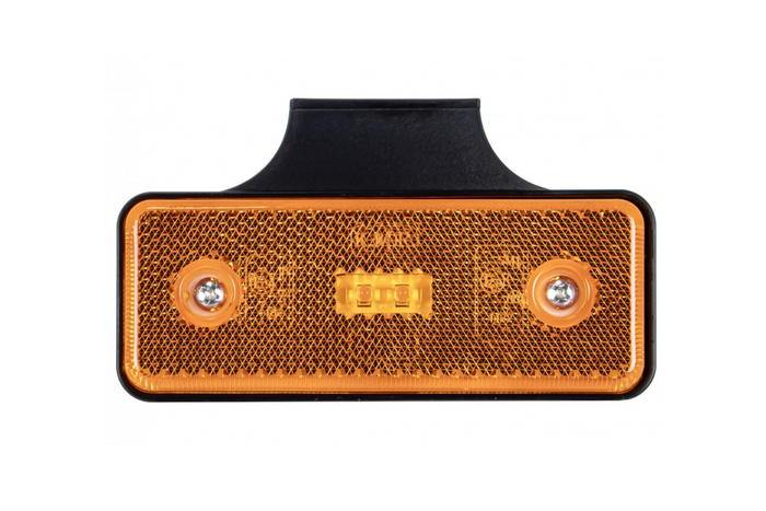 Φανός σήμανσης LED KAMAR L1035-B, πορτοκαλί, γενικής χρήσης, με βάση