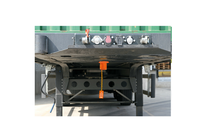 Προστασία πείρου ρυμουλκούμενου TIR LAMP 98703 κλειδαριά ρυμουλκούμενου