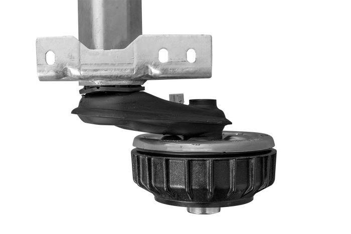 AL-KO COMPACT άξονας φρένων για ρυμουλκούμενο / ρυμουλκούμενο 1500kg 1600mm 2050mm 5x112